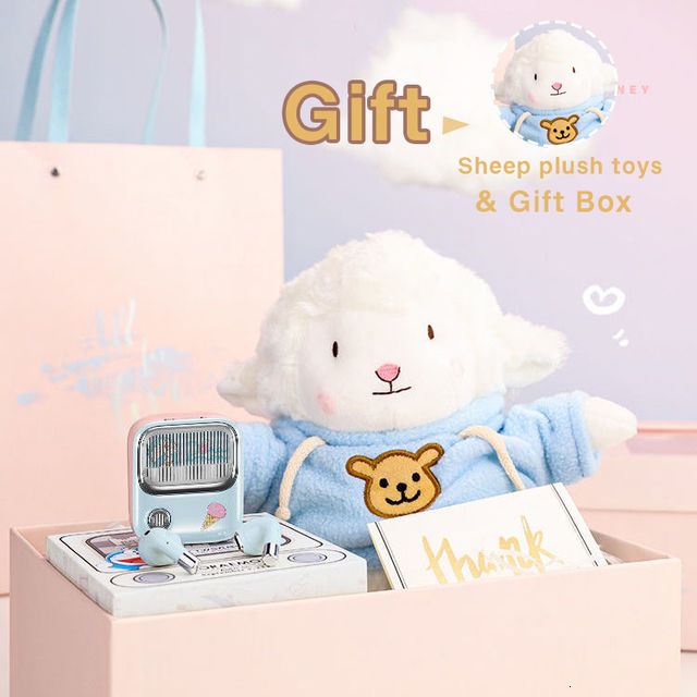 blue and gift box
