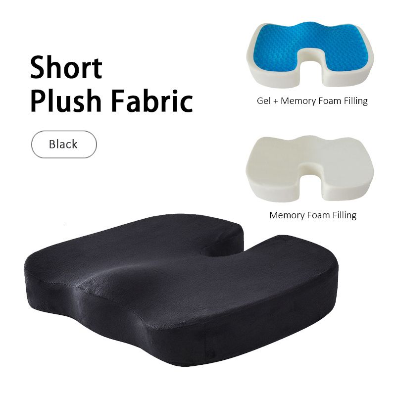 short plush-black