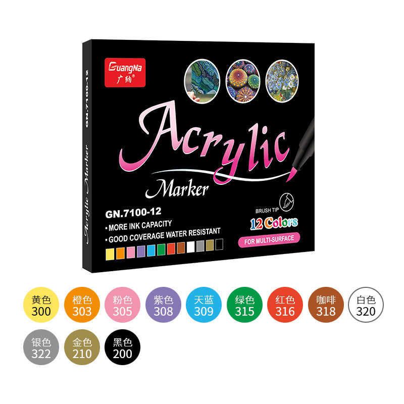 12 Farben Markrer