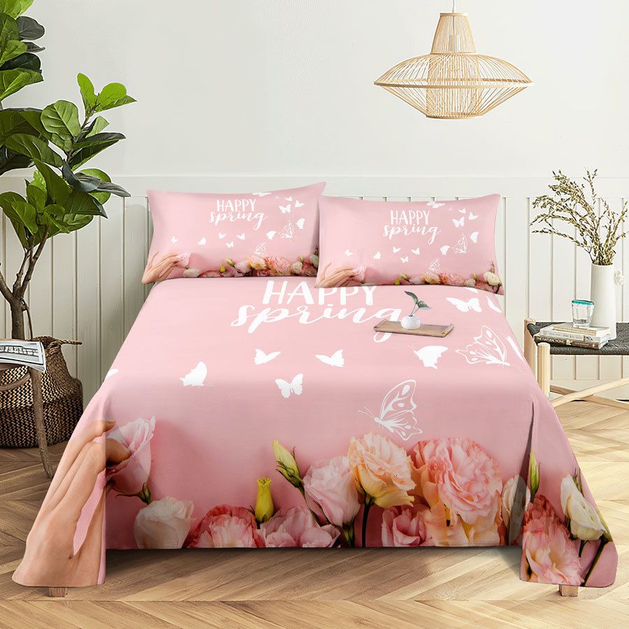 pink bed sheet 11