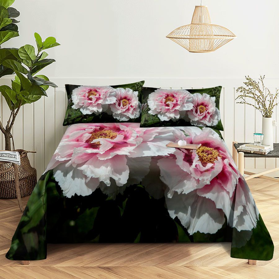 pink bed sheet 21