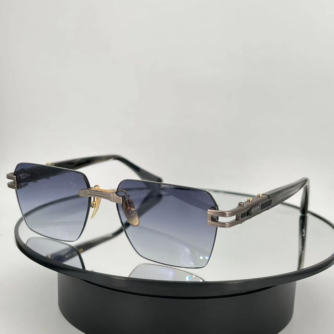 gun gradient gray lens