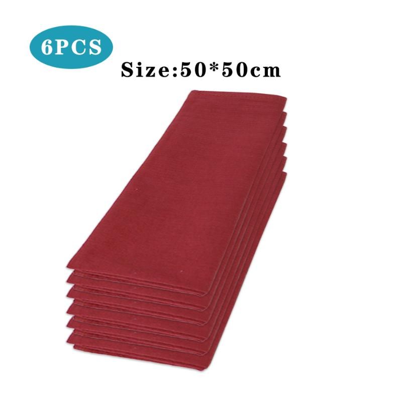 Brick Red 6PCS