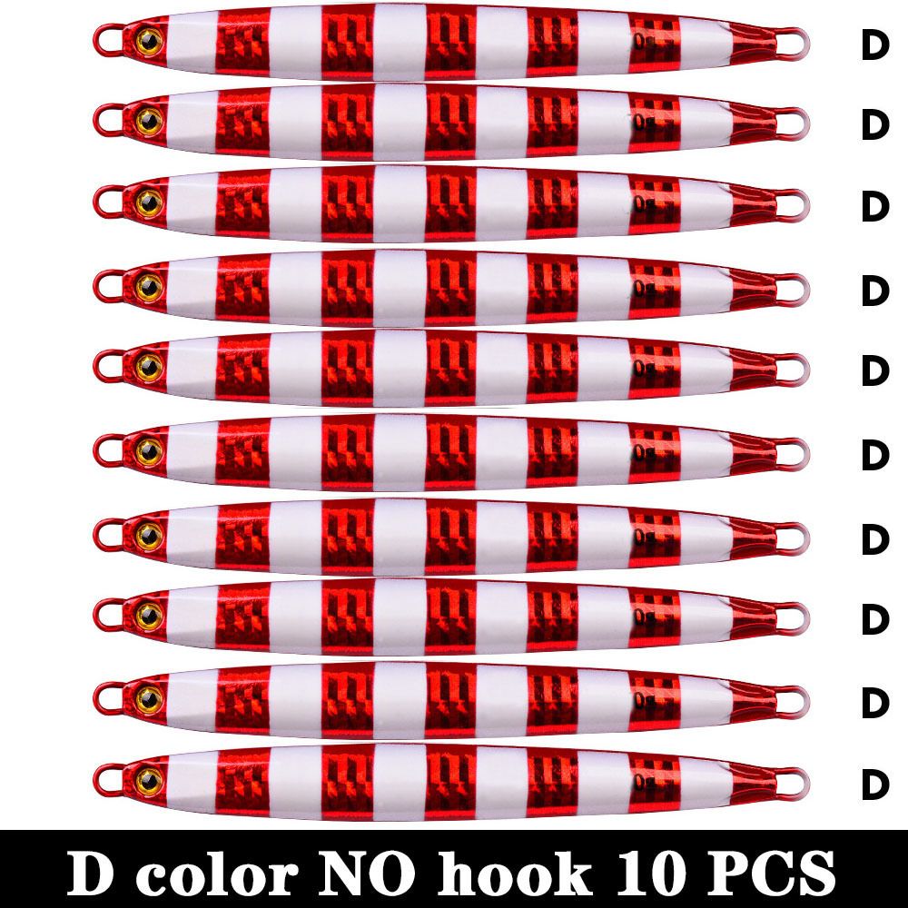 d 10 Pcs No Hook-10g