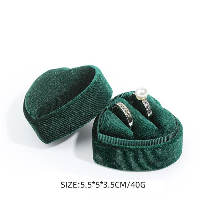green double ring box