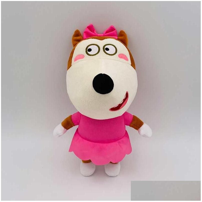 Plush Dolls set 30Cm Wolfoo Family Toys Cartoon Ie Lucy Soft