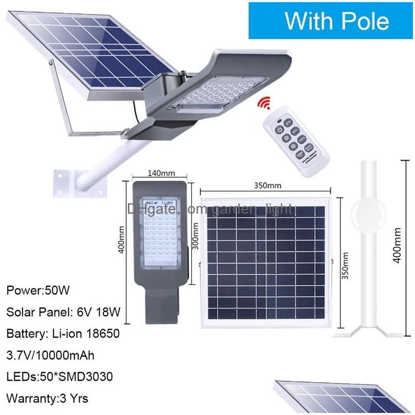 50W With Pole