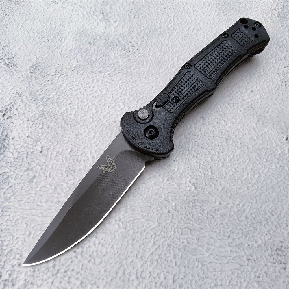 black handle black blade