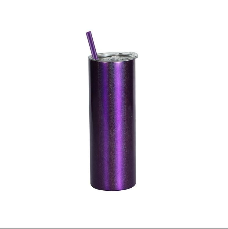 dark purple (with colorful straw)
