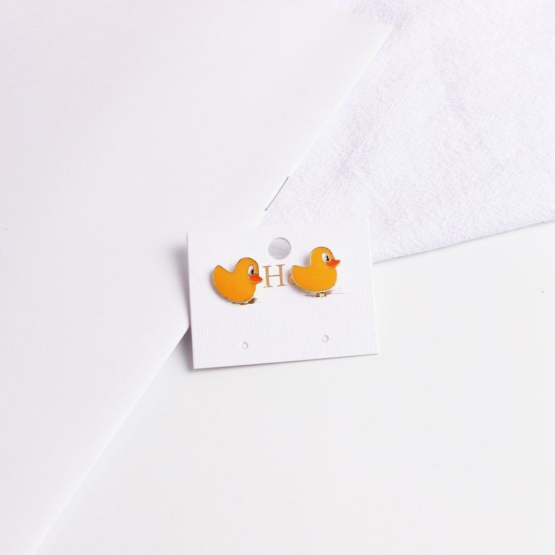 Duck Earrings