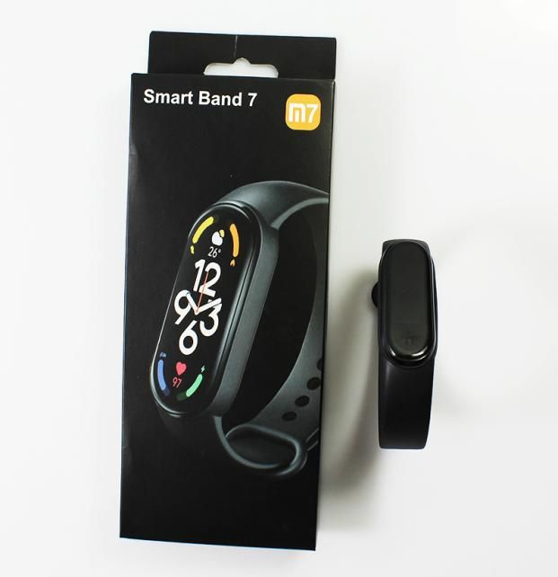 M7 Sports Smart Watch Bracelet wristbands Update Live Wallpaper Heart Rate  Pedometer Gift Smartwatch For Women Men Child Fashion2055696