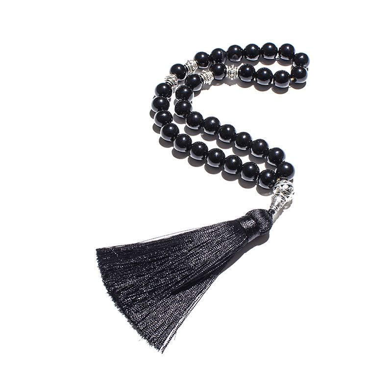 10mm Black Onyx 33Beads