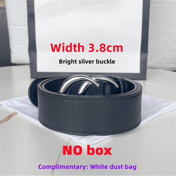 Bright silver buckle(No box)