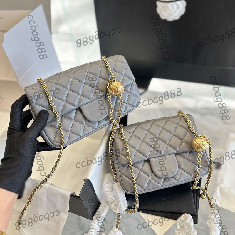 CC Bags Luxury Brand Shoulder Bags 22B Classic Pearl Crush Mini Sqaure Flap  Bags Lambskin Gold Metal Matelasse Interwoven Chain Crossbody Sh From  Ems_b2, $85.98