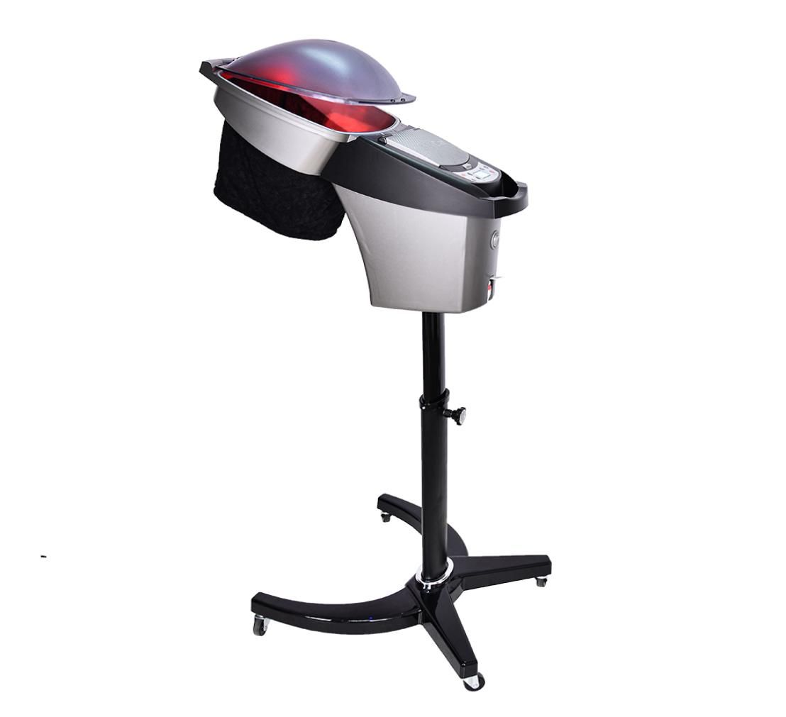 Stand and Wall Mounted Salon Hair Steamer Machine 7 Functions for Dyeing Perming Oil Treatment Color Stand and Wall Mounted Salon Hair Steamer Machine 7 Functions for Dyeing Perming Oil Treatment Color