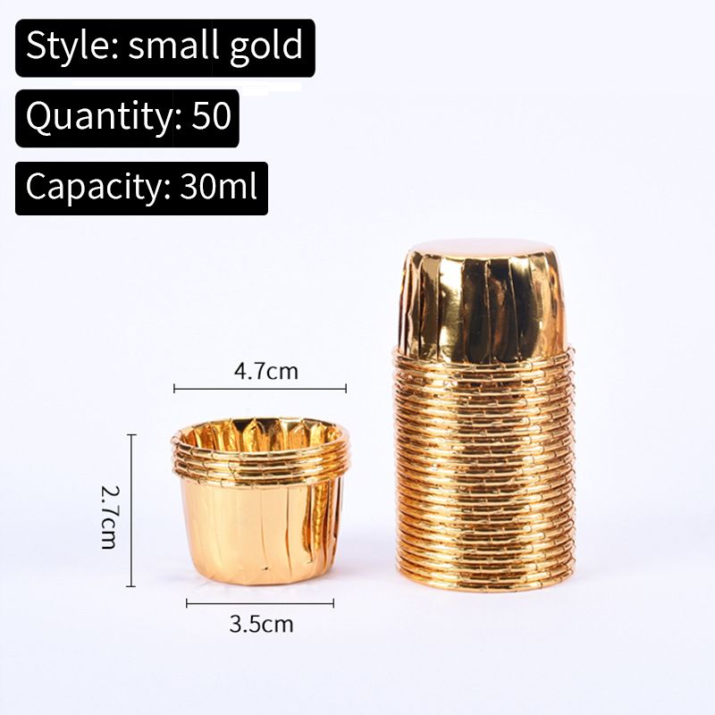 Gold-50pcs