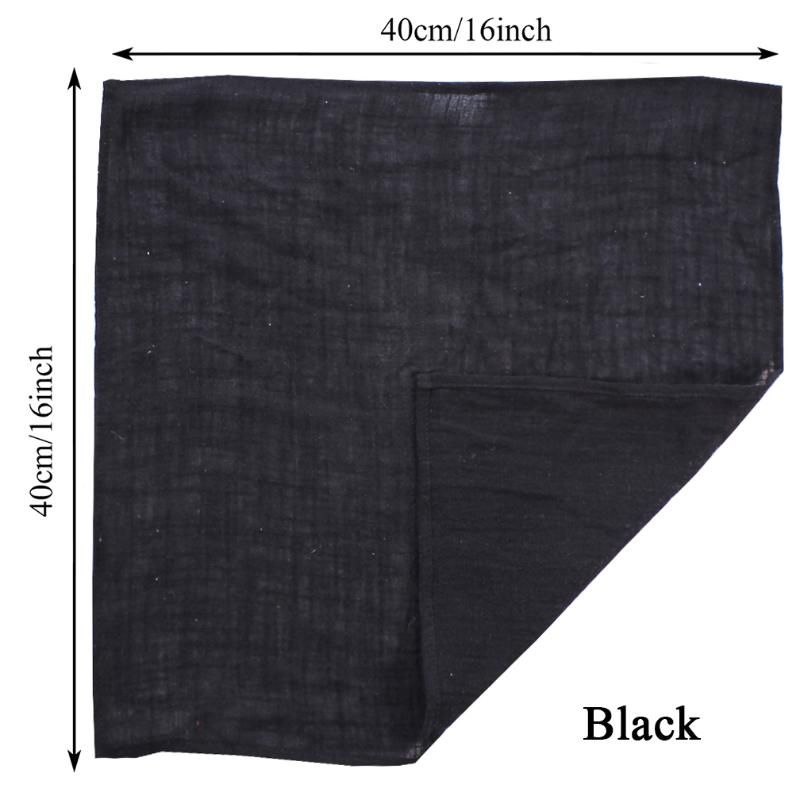10 st 40x40 cm svart