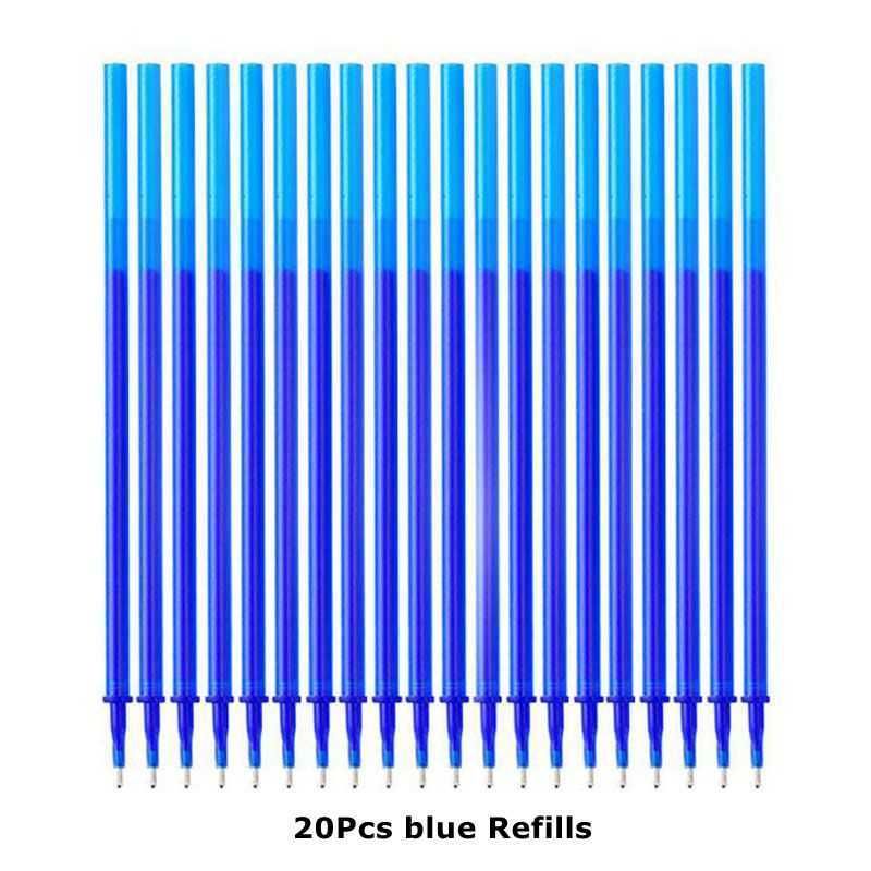 20pcs Blue Refills-0.5mm Bullet Tip