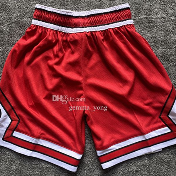 youth shorts red