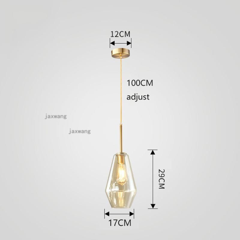 Uma luz quente de 17 cm