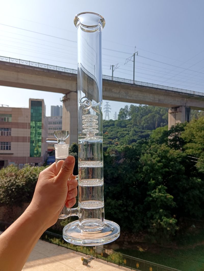 Triple Honeycomb Bong