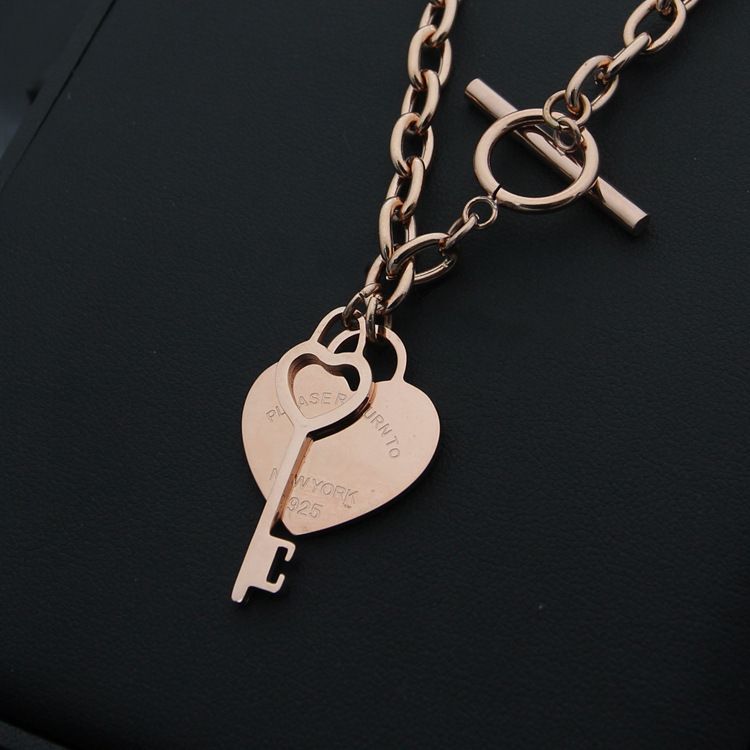 3Rose Gold Necklace
