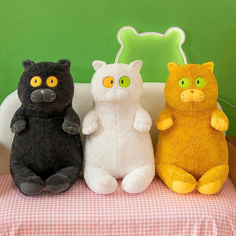 Funny Fat Angry Cat Soft Plush Toy Stuffed Animals Lazy Foolishly Simulation Ugly Cat Plush Doll Xmas Gift For Kids Girls Funny Fat Angry Cat Soft Plush Toy Stuffed Animals Lazy Foolishly Simulation Ugly Cat Plush Doll Xmas Gift For Kids Girls