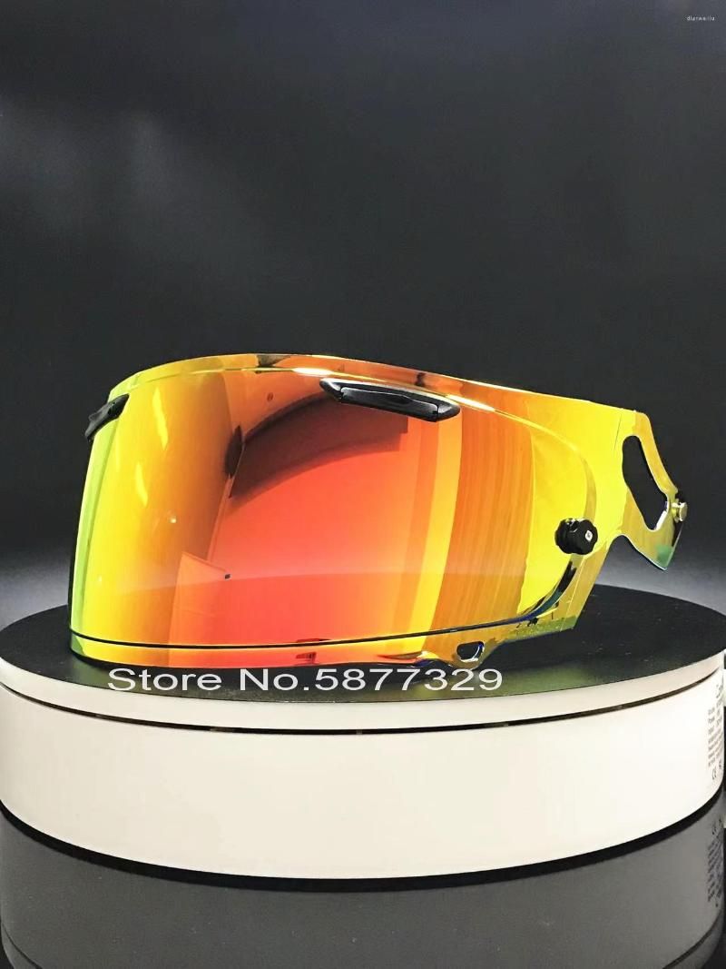 red gold visor