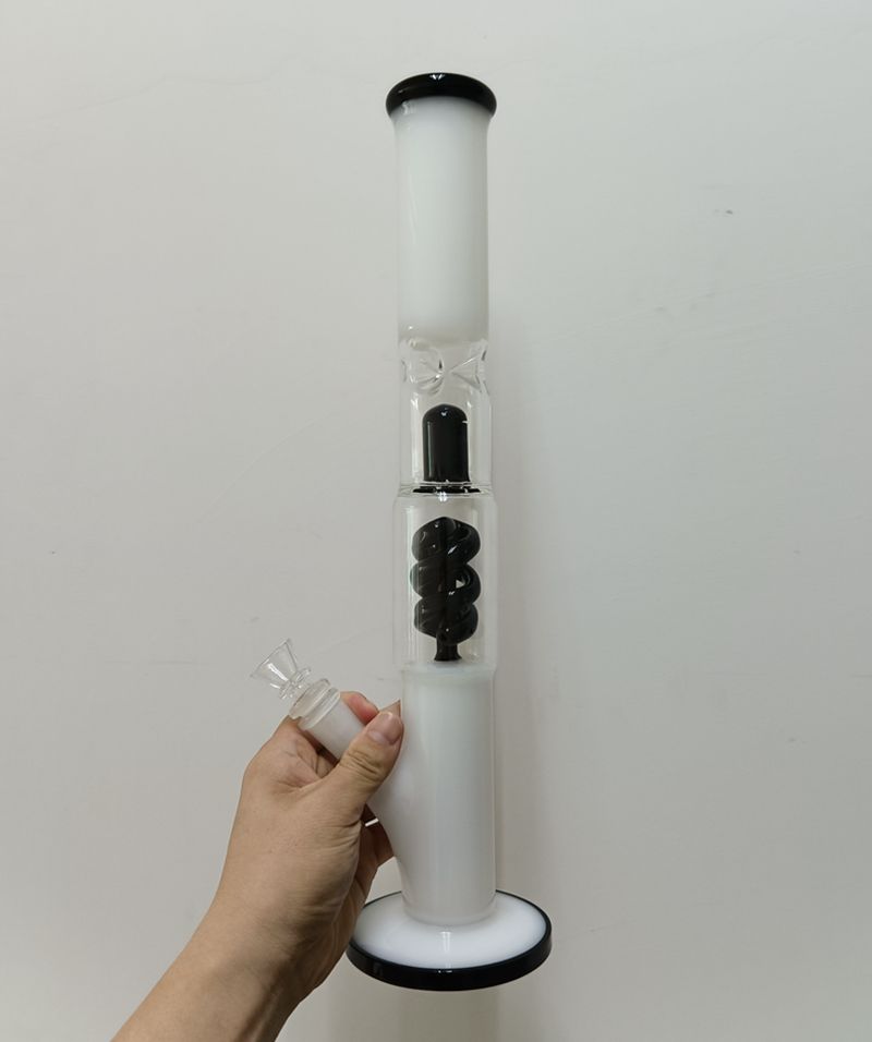 Milky White Glass Bong