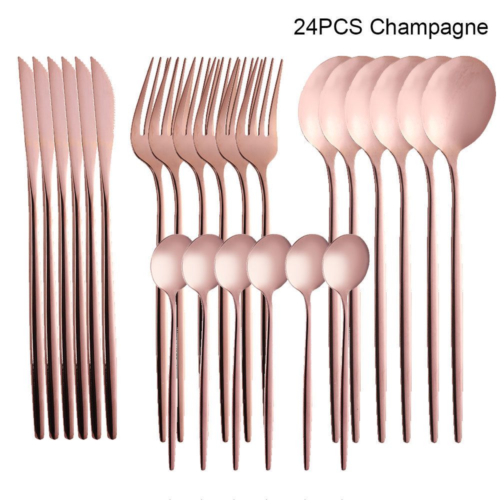 rose gold 24pcs