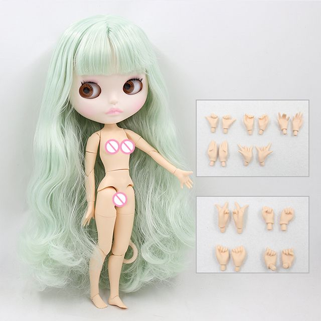 FACE MATTE BLANC-30 cm Hauteur Doll14