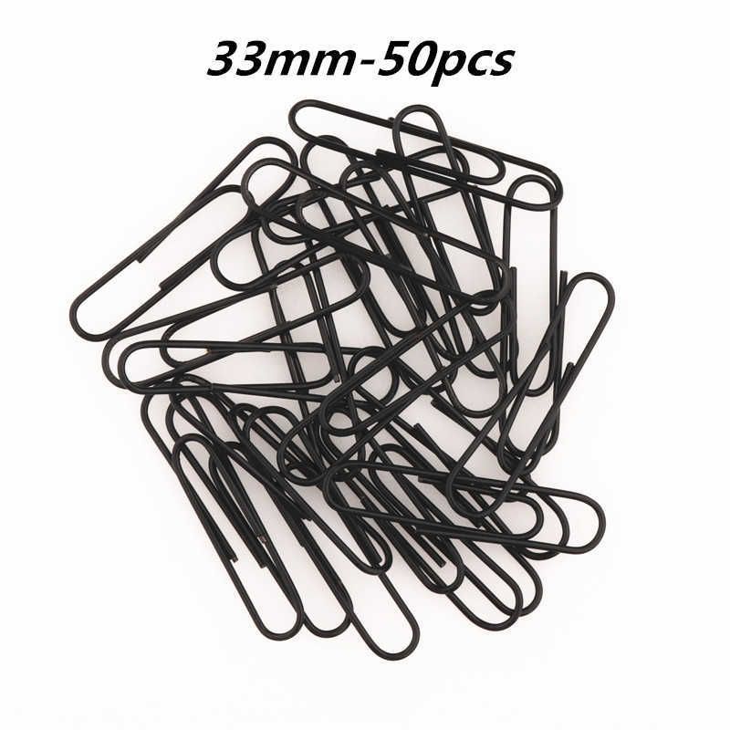 50pcs noir -33 mm