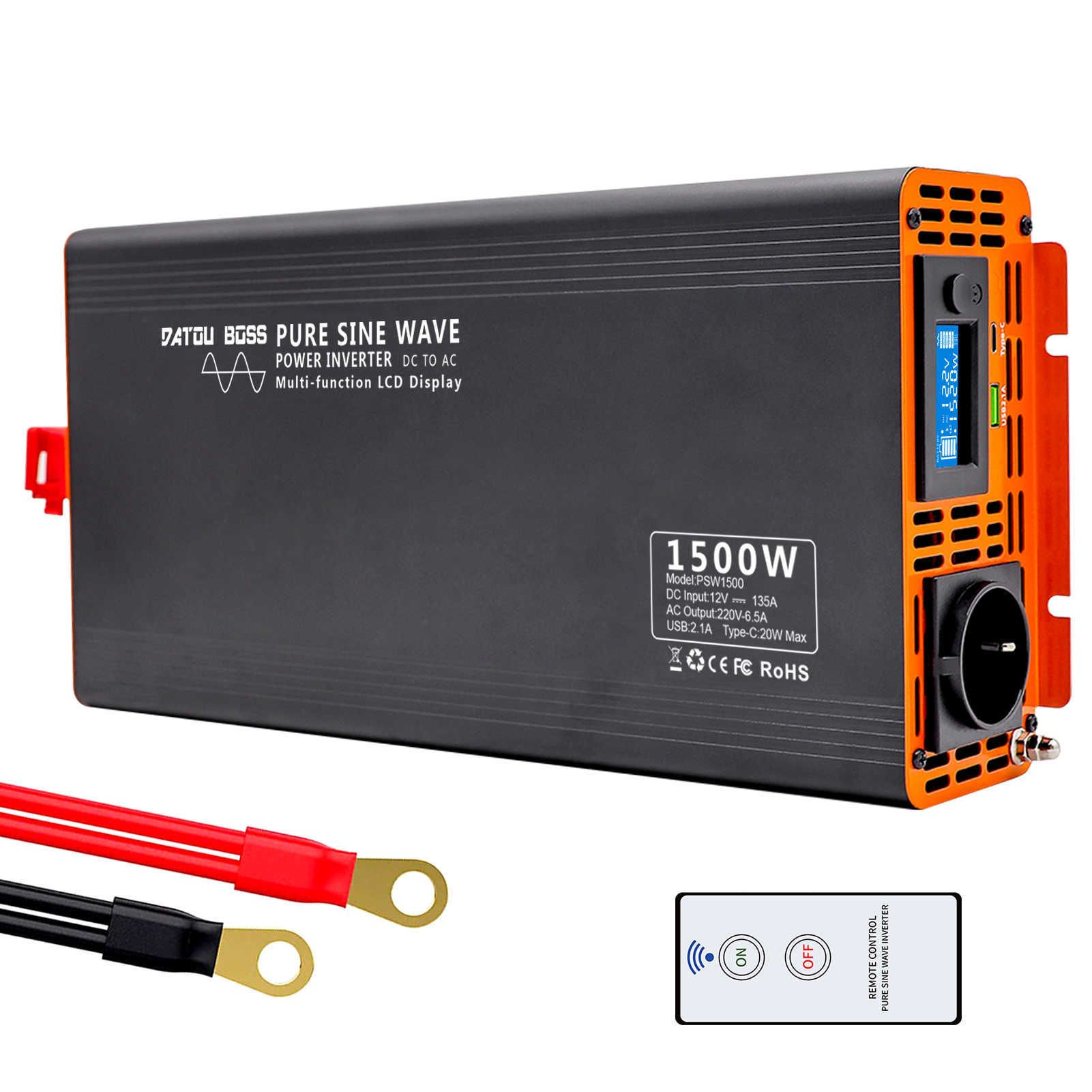 EU-inverterare 1500W-36V-110-120V