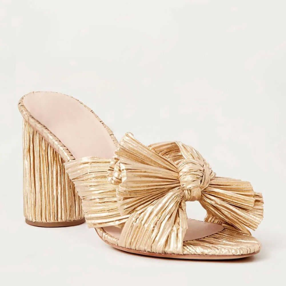 gold8.5cm heel