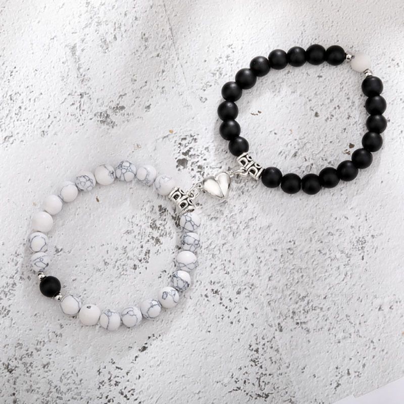 Howlite Black Stone