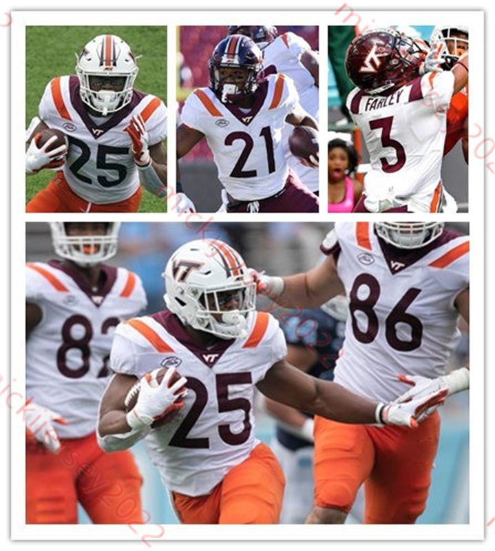 Virginia tech football jersey cheap mens