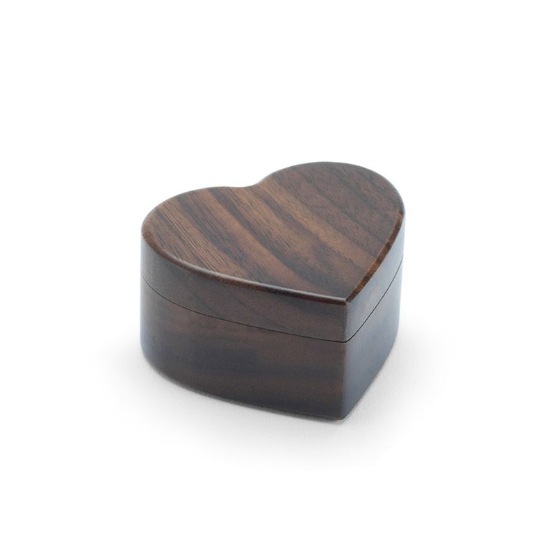 Walnut Wood Ring Box