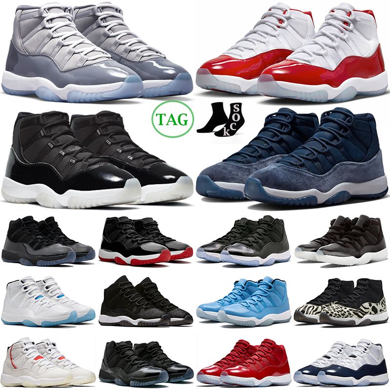 Cherry 11 Jumpman 11s Lows Basketball Shoes Midnight Navy Cool Grey Cap And Gown Pantone Pure