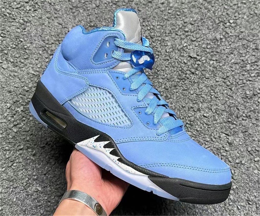 Basketball Shoes For Men Jumpman 5 5s Concord Green Bean Racer Unc Blue Raging Red What The