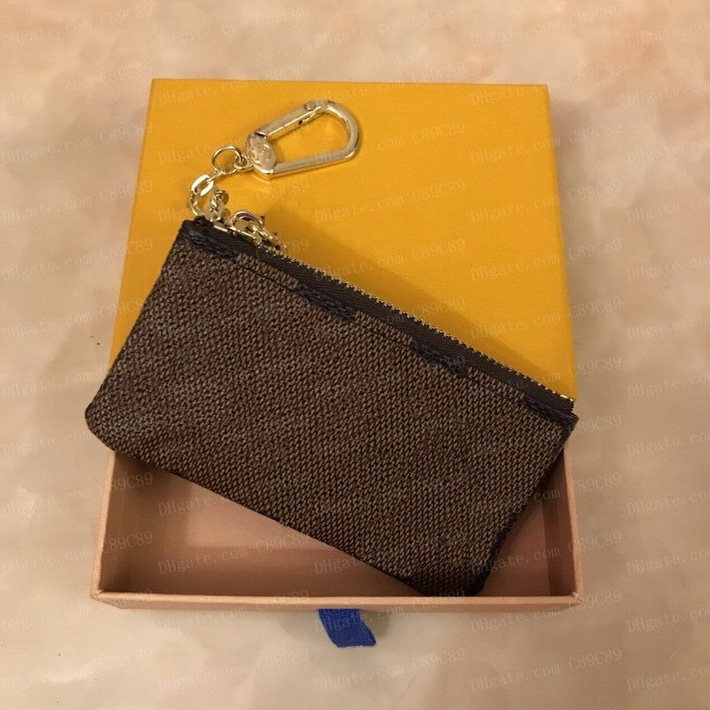 KEY POUCH Designer Fashion Coin Purse Womens Mens Key Wallets Ring Credit  Card Holder Luxury Mini Wallet Bag With Original Box C89C89 From C89c89,  $7.46