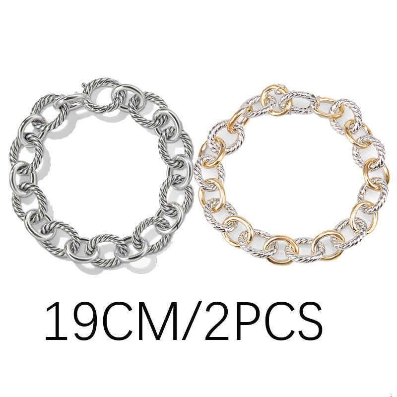 Bracelet-19 cm (2 pièces)