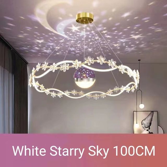 White starry sky 100 changeable