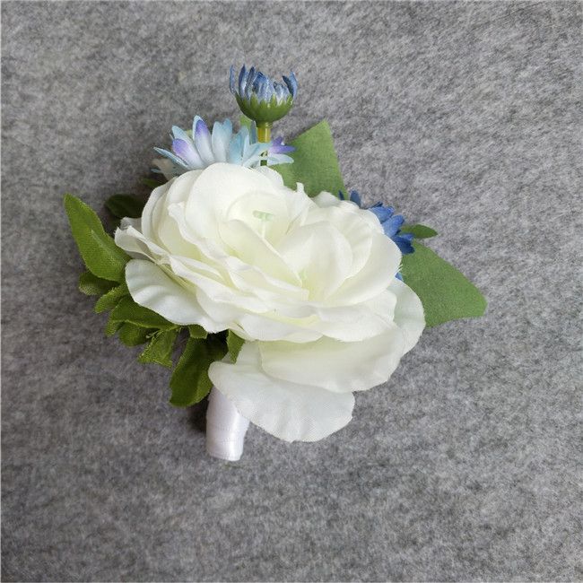 Vit boutonniere