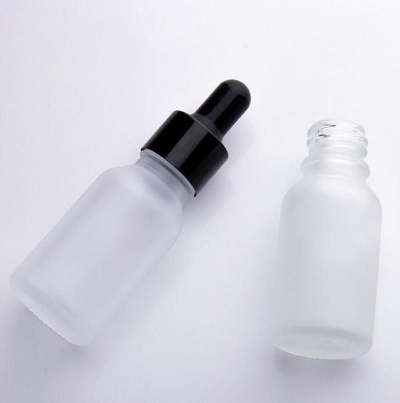 30ml frosted Black cap