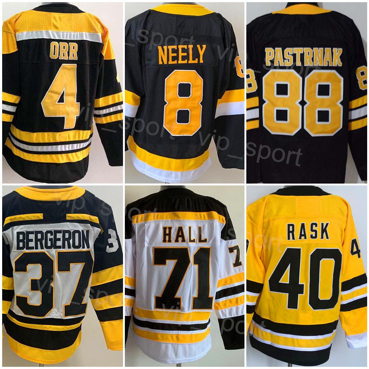 Reverse Retro Patrice Bergeron Jerseys Brad Marchand David Pastrnak Charlie  McAvoy Tuukka Rask Jake DeBrusk Bobby Orr Hockey Taylor Hall Black White  Winter Classic From 18,18 €