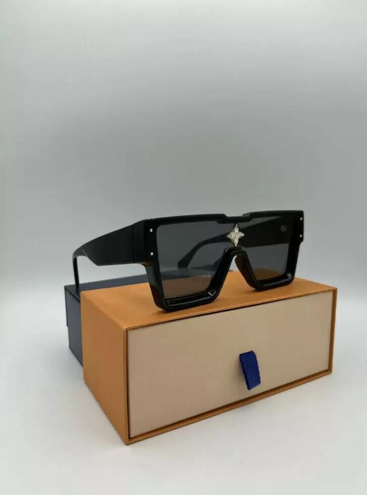 Louis Vuitton Cyclone Black Sunglasses Z1578W