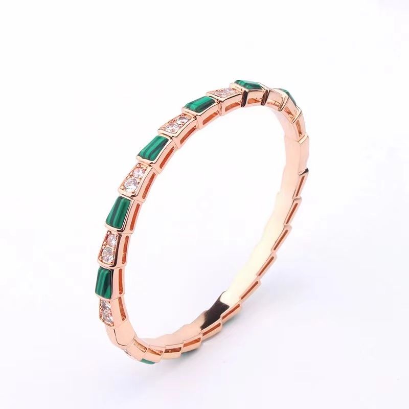 Rose Gold+Green Fritilary