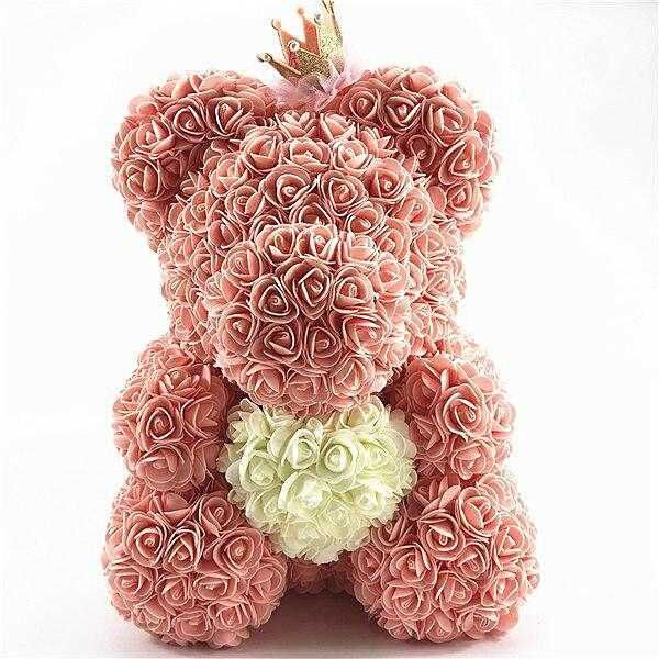 AC1211-25cm Rose Bear