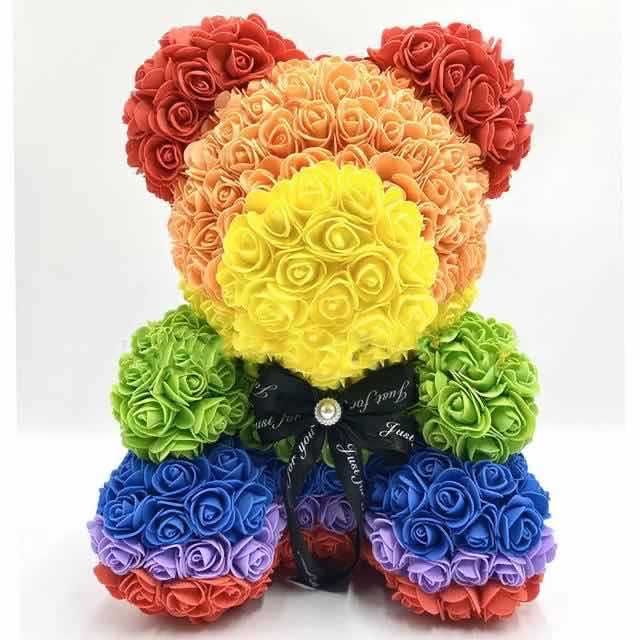 D8128-25CM Rose Bear