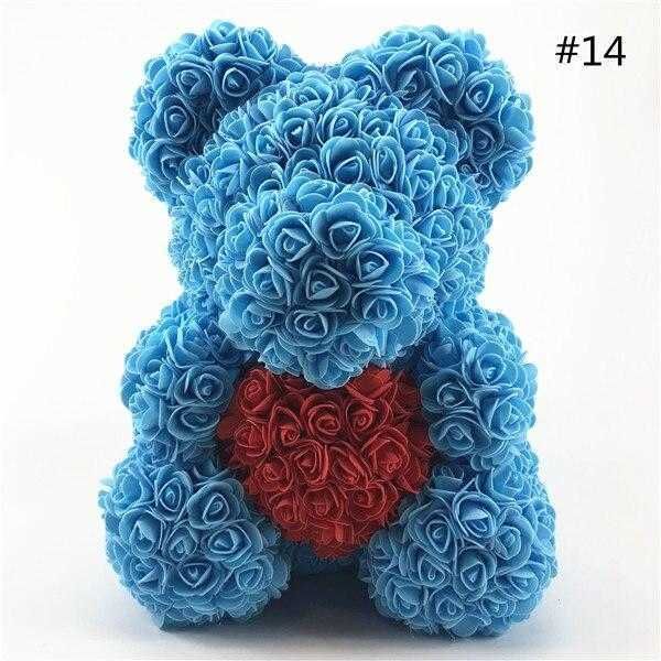 D8107-25CM Rose Bear